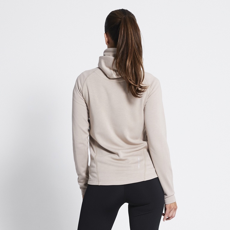 Functional hoodie "Vegby" Beige